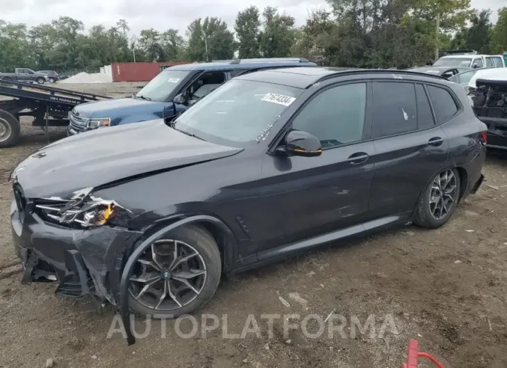 BMW X3 M40I 2022 vin 5UX83DP08N9J91224 from auto auction Copart