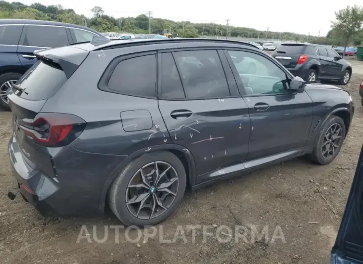 BMW X3 M40I 2022 vin 5UX83DP08N9J91224 from auto auction Copart