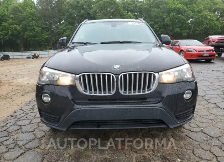 BMW X3 XDRIVE2 2016 vin 5UXWX9C54G0D88542 from auto auction Copart