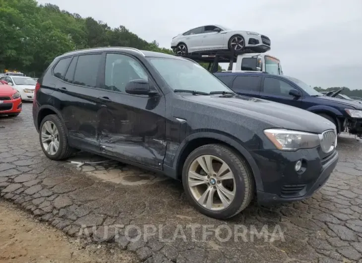 BMW X3 XDRIVE2 2016 vin 5UXWX9C54G0D88542 from auto auction Copart