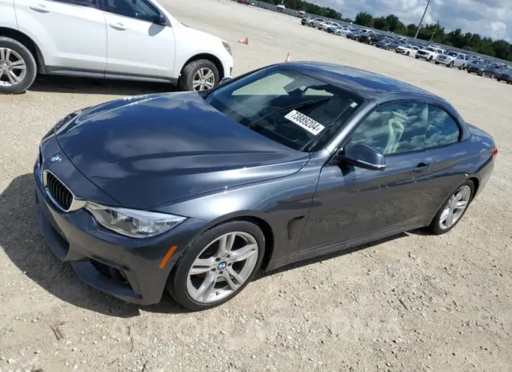 BMW 428 I 2015 vin WBA3V5C57FP752682 from auto auction Copart