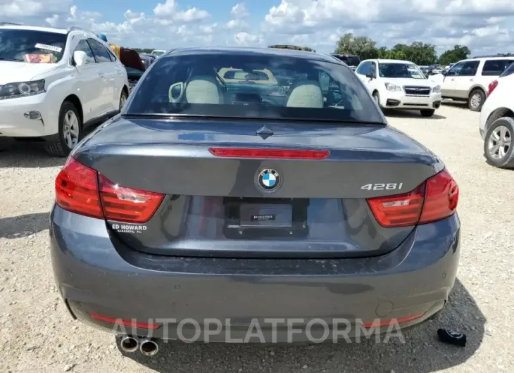 BMW 428 I 2015 vin WBA3V5C57FP752682 from auto auction Copart