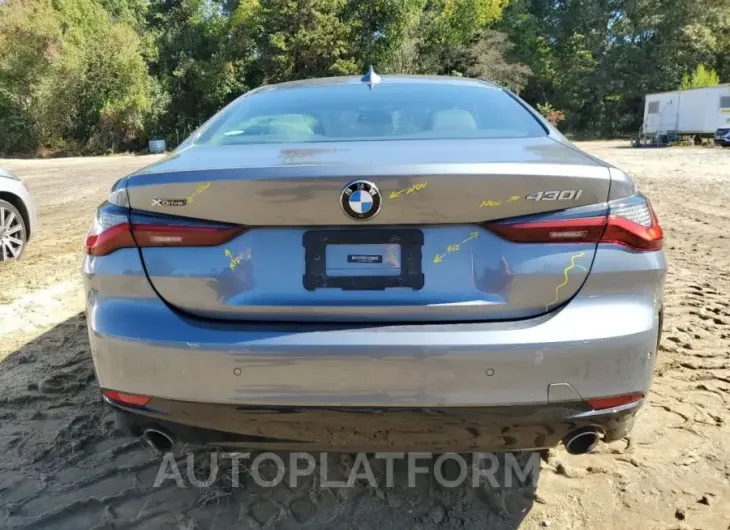 BMW 430XI 2021 vin WBA73AP04MCF24631 from auto auction Copart