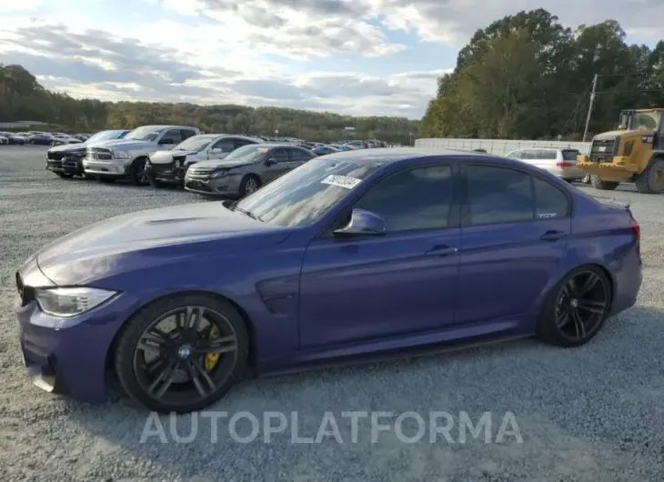 BMW M3 2015 vin WBS3C9C51FP803666 from auto auction Copart