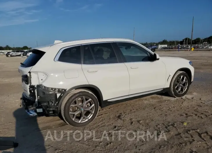 BMW X3 XDRIVE3 2024 vin WBX57DP01RN281856 from auto auction Copart