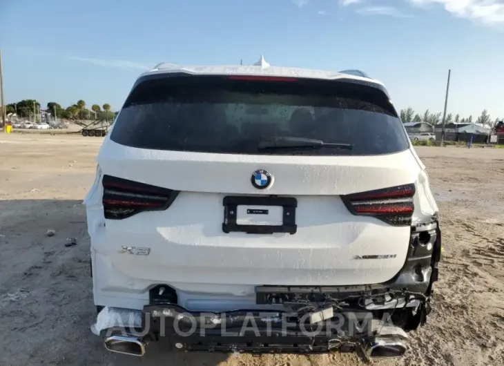 BMW X3 XDRIVE3 2024 vin WBX57DP01RN281856 from auto auction Copart