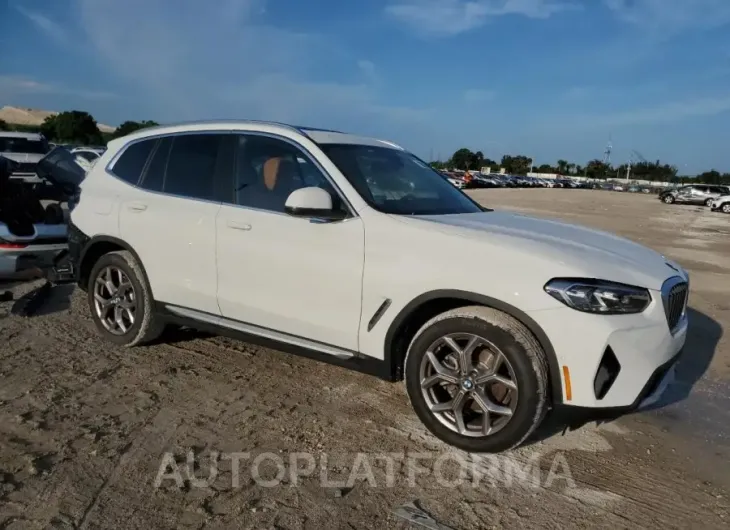 BMW X3 XDRIVE3 2024 vin WBX57DP01RN281856 from auto auction Copart