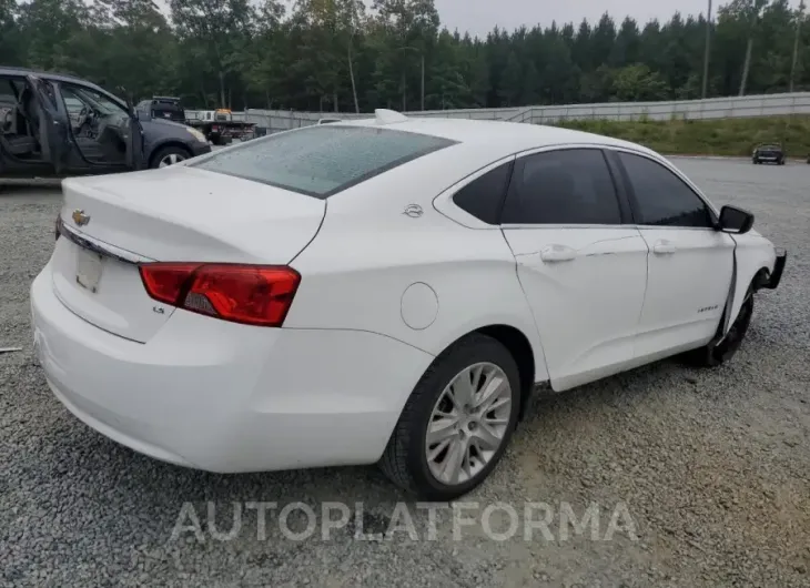 CHEVROLET IMPALA LS 2015 vin 2G11X5SL7F9155737 from auto auction Copart