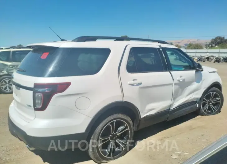 FORD EXPLORER S 2015 vin 1FM5K8GT5FGC65572 from auto auction Copart