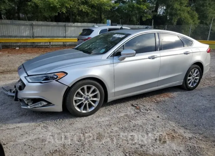 FORD FUSION SE 2017 vin 3FA6P0HD4HR309470 from auto auction Copart