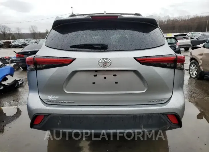 TOYOTA HIGHLANDER 2022 vin 5TDGZRBH5NS240080 from auto auction Copart