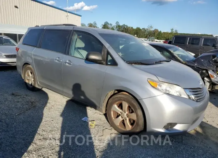 TOYOTA SIENNA LE 2015 vin 5TDKK3DC3FS610957 from auto auction Copart