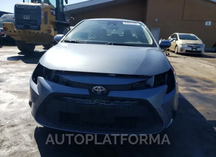 TOYOTA COROLLA LE 2021 vin JTDEAMDE7MJ027731 from auto auction Copart