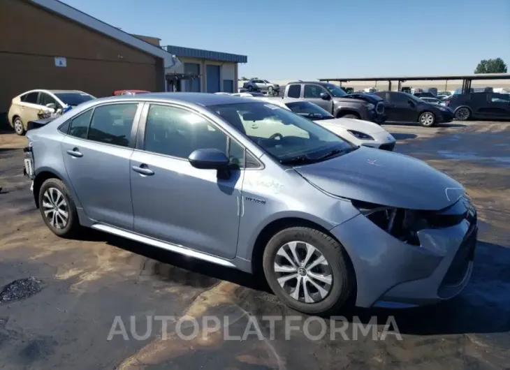 TOYOTA COROLLA LE 2021 vin JTDEAMDE7MJ027731 from auto auction Copart