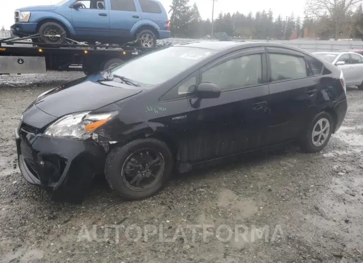 TOYOTA PRIUS 2015 vin JTDKN3DU9F1932497 from auto auction Copart