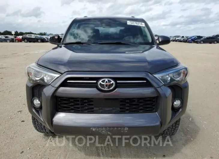 TOYOTA 4RUNNER SR 2020 vin JTEZU5JR1L5222166 from auto auction Copart