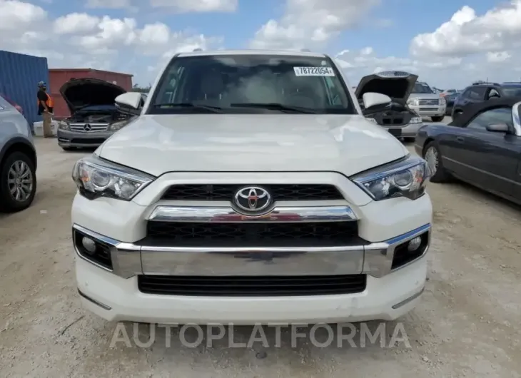 TOYOTA 4RUNNER SR 2018 vin JTEZU5JR3J5173839 from auto auction Copart