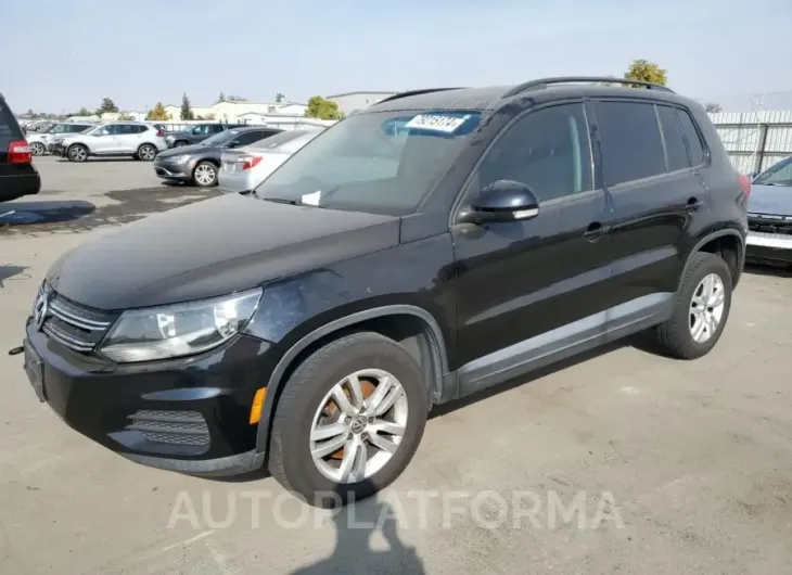 VOLKSWAGEN TIGUAN S 2015 vin WVGAV7AX0FW532957 from auto auction Copart