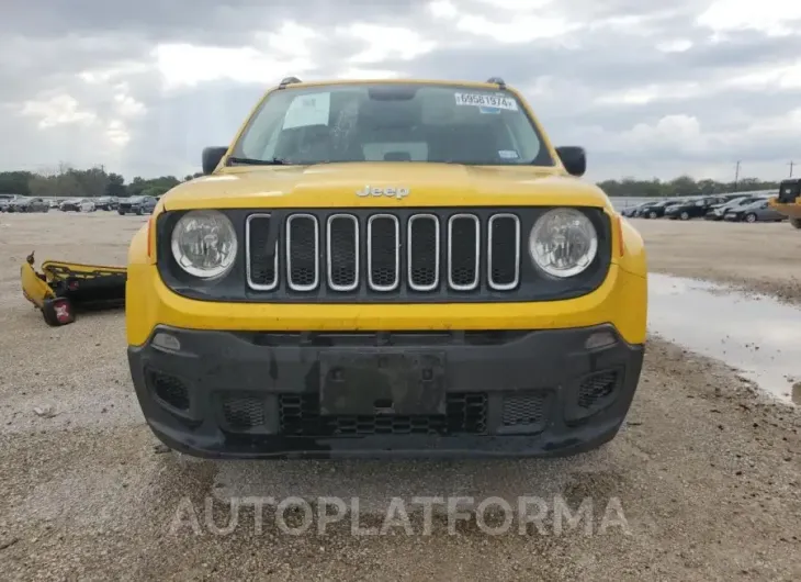 JEEP RENEGADE S 2017 vin ZACCJAABXHPE52706 from auto auction Copart