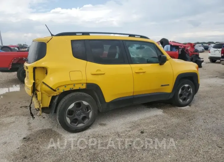 JEEP RENEGADE S 2017 vin ZACCJAABXHPE52706 from auto auction Copart