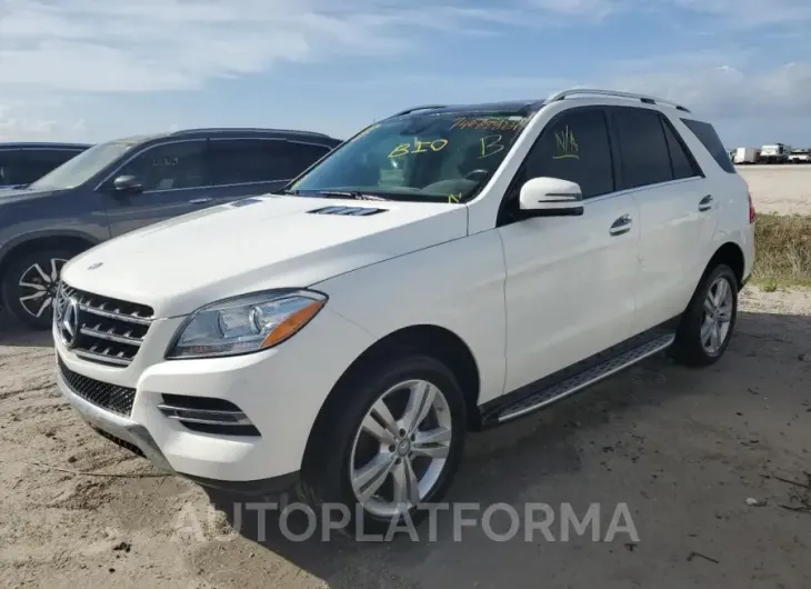 MERCEDES-BENZ ML 350 4MA 2015 vin 4JGDA5HBXFA564917 from auto auction Copart