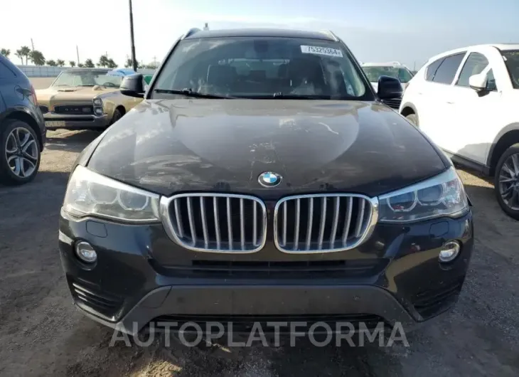 BMW X3 XDRIVE3 2015 vin 5UXWX7C56F0K34799 from auto auction Copart