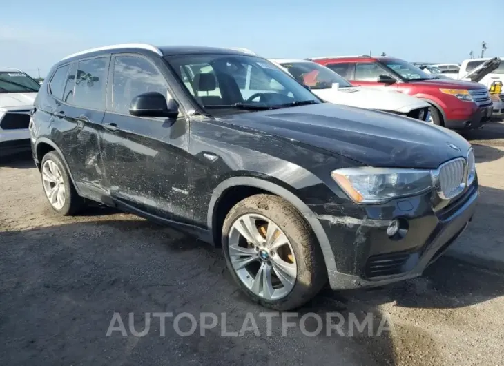 BMW X3 XDRIVE3 2015 vin 5UXWX7C56F0K34799 from auto auction Copart