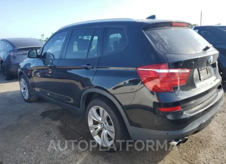 BMW X3 XDRIVE3 2015 vin 5UXWX7C56F0K34799 from auto auction Copart