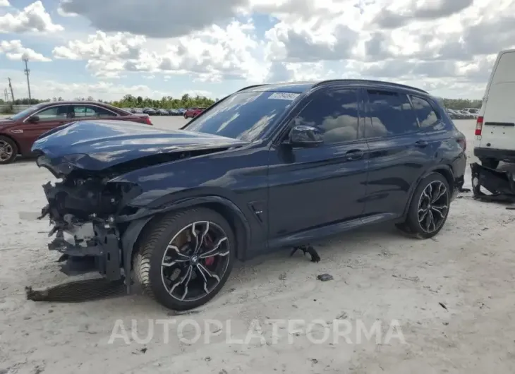 BMW X3 M 2022 vin 5YM13EC06N9L22513 from auto auction Copart