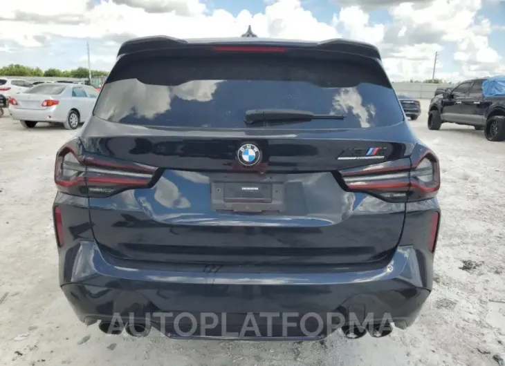 BMW X3 M 2022 vin 5YM13EC06N9L22513 from auto auction Copart