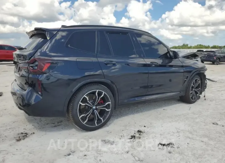 BMW X3 M 2022 vin 5YM13EC06N9L22513 from auto auction Copart