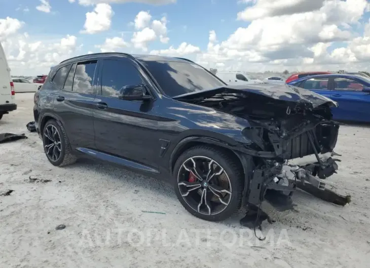 BMW X3 M 2022 vin 5YM13EC06N9L22513 from auto auction Copart