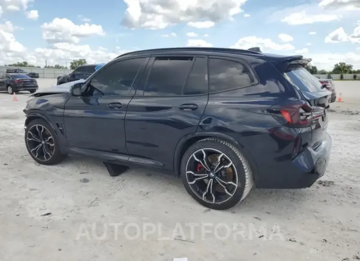 BMW X3 M 2022 vin 5YM13EC06N9L22513 from auto auction Copart