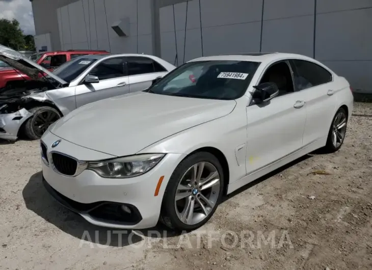 BMW 428 I GRAN 2016 vin WBA4A9C57GGL89809 from auto auction Copart