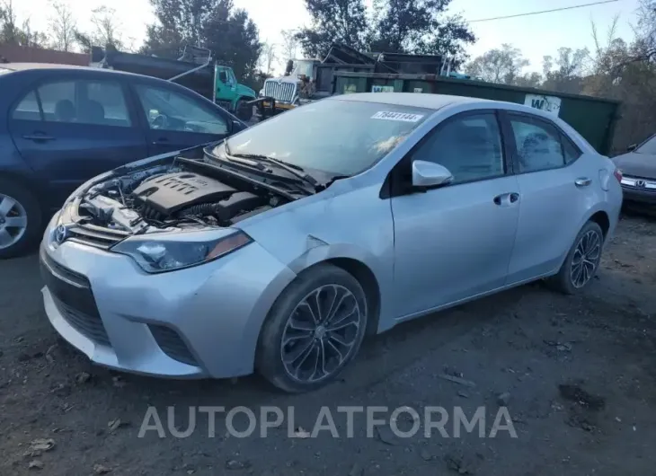 TOYOTA COROLLA L 2016 vin 2T1BURHE5GC725238 from auto auction Copart