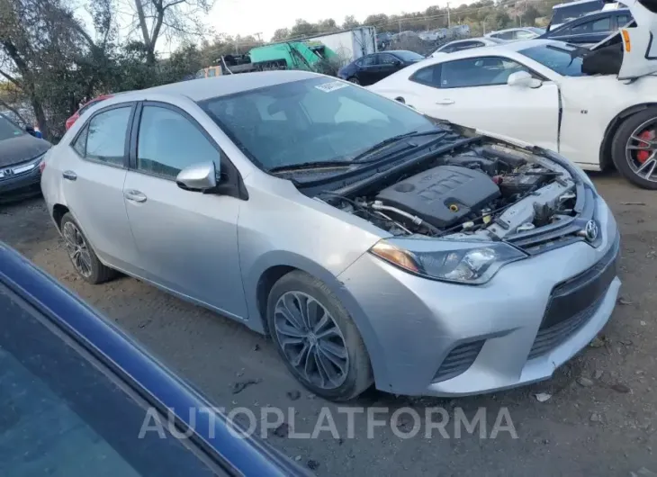 TOYOTA COROLLA L 2016 vin 2T1BURHE5GC725238 from auto auction Copart