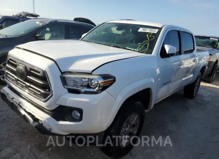 TOYOTA TACOMA DOU 2018 vin 3TMCZ5AN6JM140787 from auto auction Copart