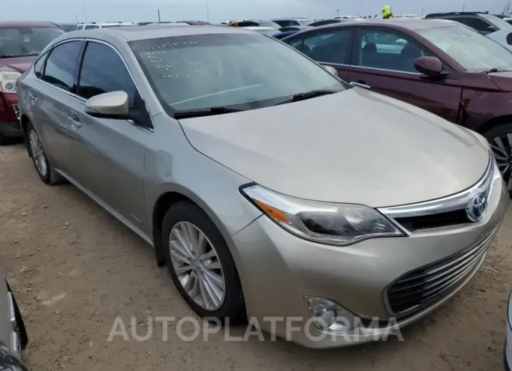 TOYOTA AVALON HYB 2015 vin 4T1BD1EBXFU044873 from auto auction Copart