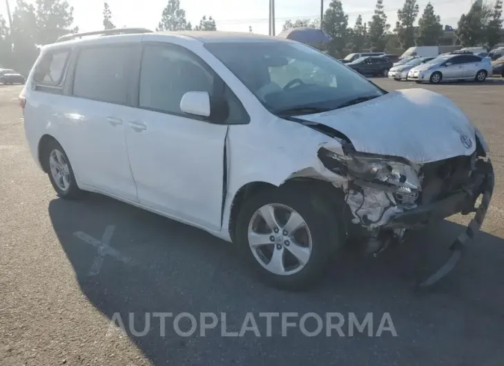 TOYOTA SIENNA LE 2016 vin 5TDKK3DC6GS716319 from auto auction Copart