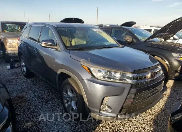 TOYOTA HIGHLANDER 2018 vin 5TDYZRFH6JS240209 from auto auction Copart