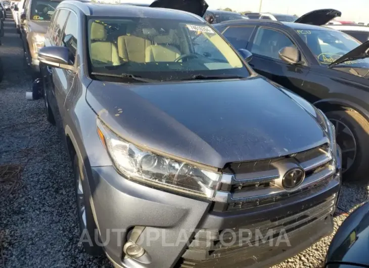 TOYOTA HIGHLANDER 2018 vin 5TDYZRFH6JS240209 from auto auction Copart