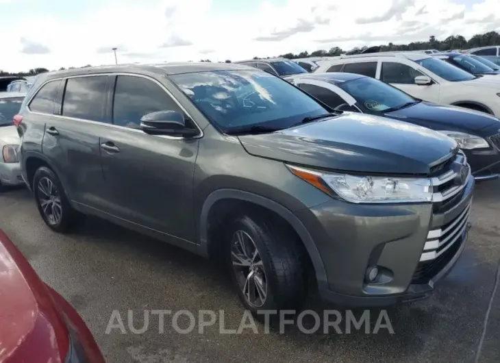 TOYOTA HIGHLANDER 2018 vin 5TDZZRFH1JS252482 from auto auction Copart