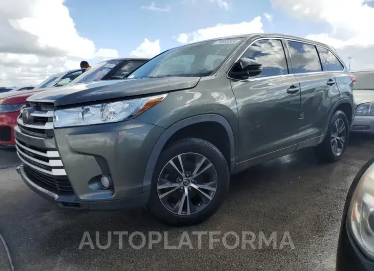 TOYOTA HIGHLANDER 2018 vin 5TDZZRFH1JS252482 from auto auction Copart