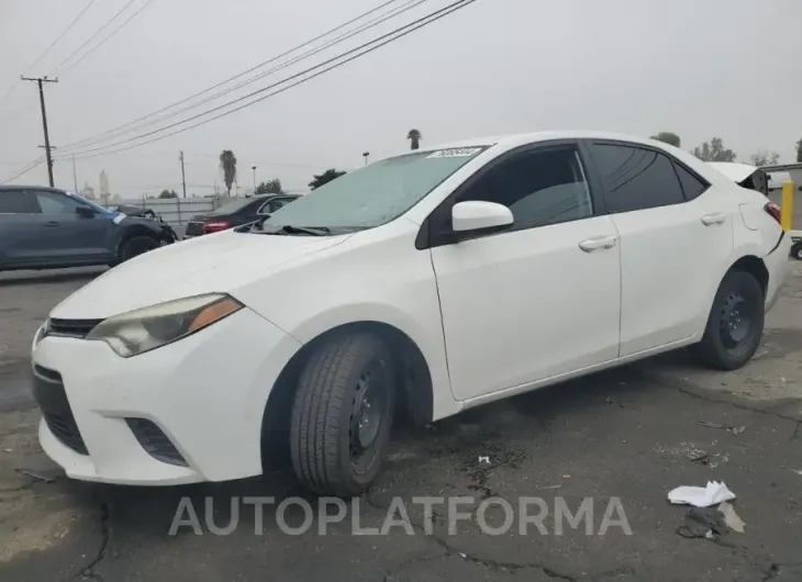 TOYOTA COROLLA L 2015 vin 5YFBURHE1FP299756 from auto auction Copart