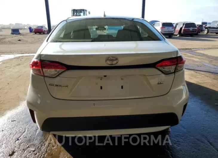 TOYOTA COROLLA LE 2020 vin JTDEPRAE2LJ082487 from auto auction Copart