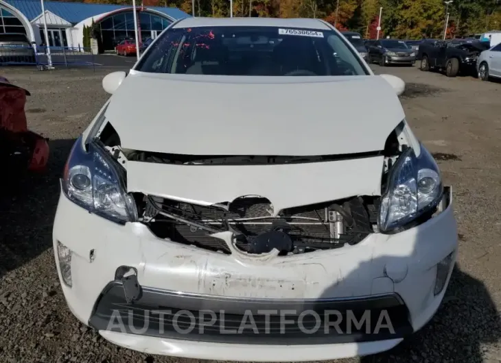 TOYOTA PRIUS PLUG 2015 vin JTDKN3DP0F3073623 from auto auction Copart