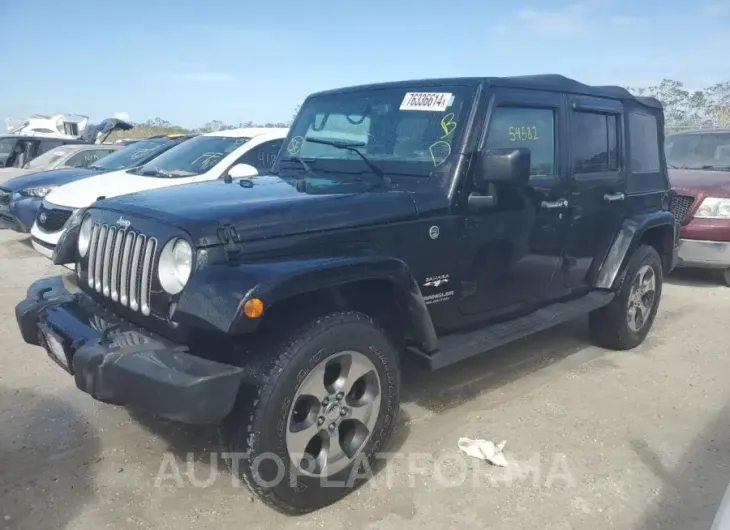 JEEP WRANGLER U 2016 vin 1C4BJWEGXGL322698 from auto auction Copart