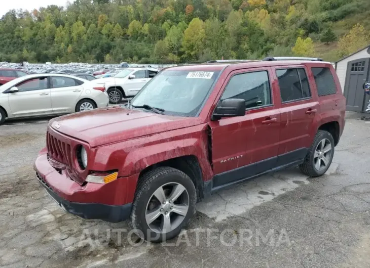 JEEP PATRIOT LA 2016 vin 1C4NJRFB6GD618748 from auto auction Copart