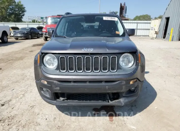 JEEP RENEGADE L 2017 vin ZACCJBBB8HPF40254 from auto auction Copart