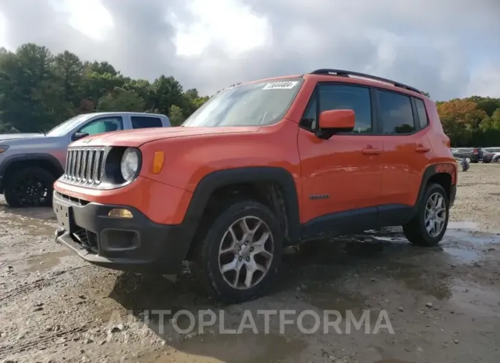 JEEP RENEGADE L 2017 vin ZACCJBBB9HPG31629 from auto auction Copart